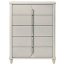 Laveda Pearl White Chest - Ornate Home
