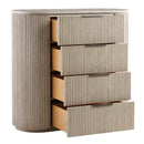 Leanna Light Oak Chest - Ornate Home