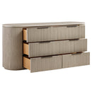 Leanna Light Oak Dresser - Ornate Home