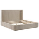 Leanna Light Oak Eastern King Bed - Ornate Home