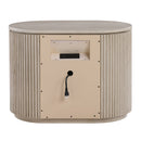 Leanna Light Oak Nightstand - Ornate Home
