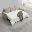 Leira Beige Sofa W/Sleeper - Ornate Home