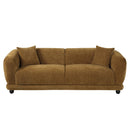 Lennox Brown Sofa W/2 Pillows - Ornate Home