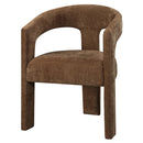 Leonardo Brown Arm Chair (Set of 2) - Ornate Home
