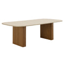 Lidi Brown/Natural Dining Table - Ornate Home