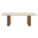 Lidi Brown/Natural Dining Table - Ornate Home