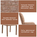 Lidi Brown Side Chair (Set of 2) - Ornate Home