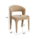 Lidi Light Brown Side Chair (Set of 2) - Ornate Home