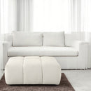 Loanna Beige Ottoman - Ornate Home