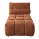Loanna Coral Red Modular - Chaise - Ornate Home