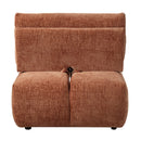 Loanna Coral Red Modular - Chaise - Ornate Home
