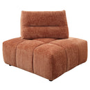 Loanna Coral Red Modular - Wedge - Ornate Home