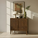 Lois Walnut Cabinet - Ornate Home