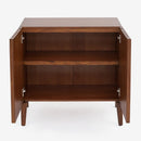 Lois Walnut Cabinet - Ornate Home