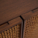 Lois Walnut Cabinet - Ornate Home