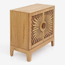 Lola Natural Oak Cabinet - Ornate Home