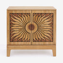Lola Natural Oak Cabinet - Ornate Home