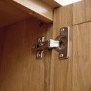 Lola Natural Oak Cabinet - Ornate Home