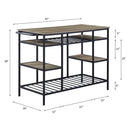 Lona Kitchen Island - Ornate Home