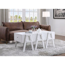Lonny White Convertible Coffee Table - Ornate Home