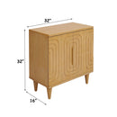 Lore Natural Oak Cabinet - Ornate Home