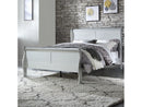 Louis Philippe Platinium Twin Bed - Ornate Home