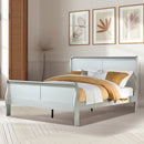 Louis Philippe Platinum Eastern King Bed - Ornate Home