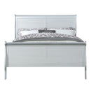 Louis Philippe Platinum Eastern King Bed - Ornate Home