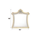 Lucienne Beige Mirror - Ornate Home
