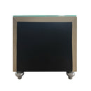 Lucienne Beige Nightstand - Ornate Home