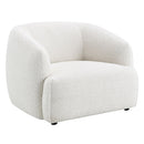 Lucifer Black/White Shimmer Chair - Ornate Home