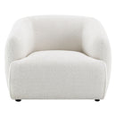 Lucifer Black/White Shimmer Chair - Ornate Home