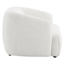 Lucifer Black/White Shimmer Chair - Ornate Home