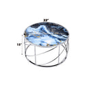 Lyda Blue Coffee Table - Ornate Home