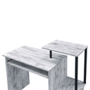 Lyphre Antique White Computer Desk - Ornate Home