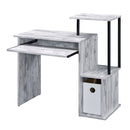 Lyphre Antique White Computer Desk - Ornate Home