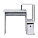 Lyphre Antique White Computer Desk - Ornate Home