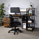 Lyphre Oak  Computer Desk - Ornate Home