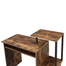 Lyphre Oak  Computer Desk - Ornate Home