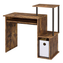 Lyphre Oak  Computer Desk - Ornate Home