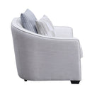 Mahler II Beige Chair w/ 2 Pillows - Ornate Home