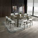 Mallin Walnut Dining Table - Ornate Home