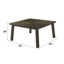 Mallin Walnut Dining Table - Ornate Home