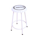 Mant White Stool (Set of 2) - Ornate Home