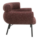 Mardi Maroon Chair - Ornate Home