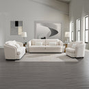 Mariko Beige Loveseat W/2 Pillows - Ornate Home