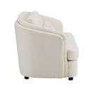 Mariko Beige Loveseat W/2 Pillows - Ornate Home