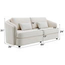 Mariko Beige Sofa W/2 Pillows - Ornate Home