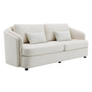 Mariko Beige Sofa W/2 Pillows - Ornate Home
