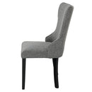 Marioly Gray Side Chair (Set of 2) - Ornate Home